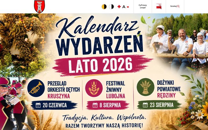 Screenshot di czestochowa.powiat.pl