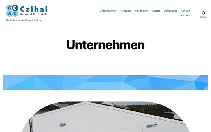 Screenshot of czihal-gk.de
