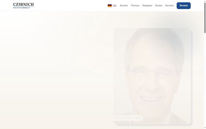 Screenshot of czirnich.de