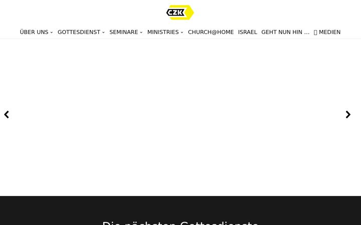 Screenshot of czk.de