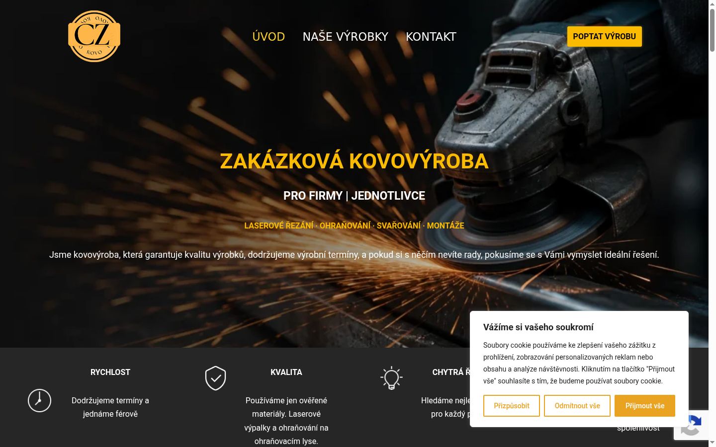 Snímka obrazovky banera súhlasu zobrazeného pred akoukoľvek interakciou