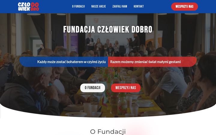 Skjámynd af czlowiekdobro.pl