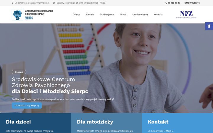Screenshot of czpsierpc.pl