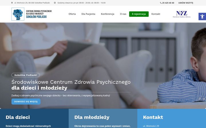 Skjermbilde av czpsokolowpodlaski.pl