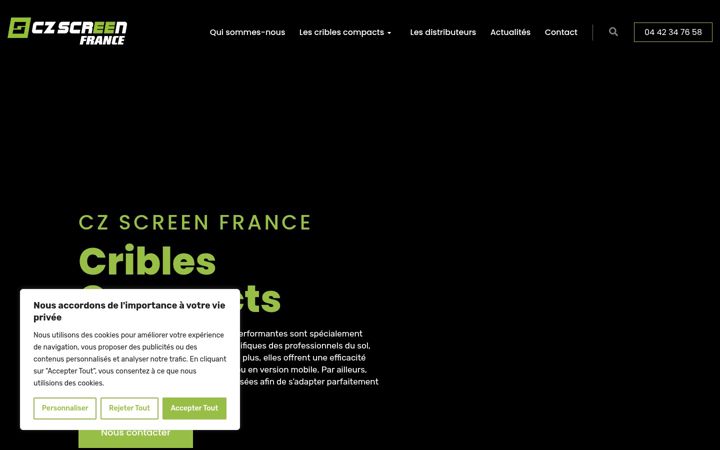 Skærmbillede af czscreen-france.fr