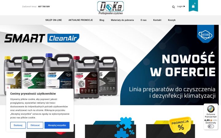 Screenshot of czysciwo-lublin.pl