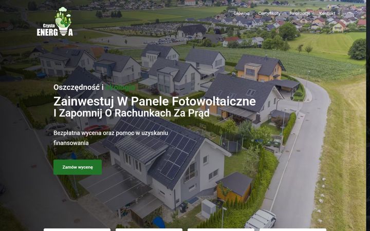 Screenshot of czysta-energia.com