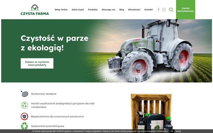 Screenshot of czystafarma.pl
