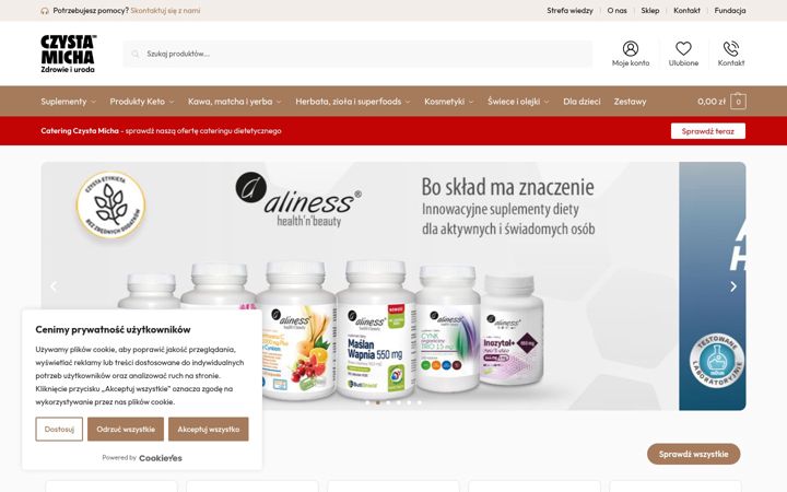 Screenshot of czystamicha.com