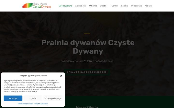 Screenshot of czystedywany.net