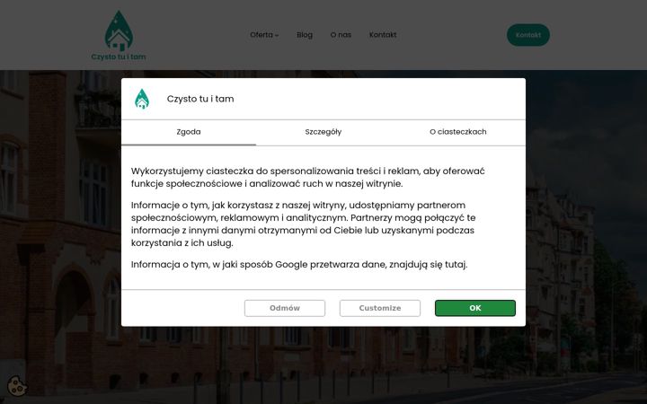 Skjermbilde av czystotuitam.pl
