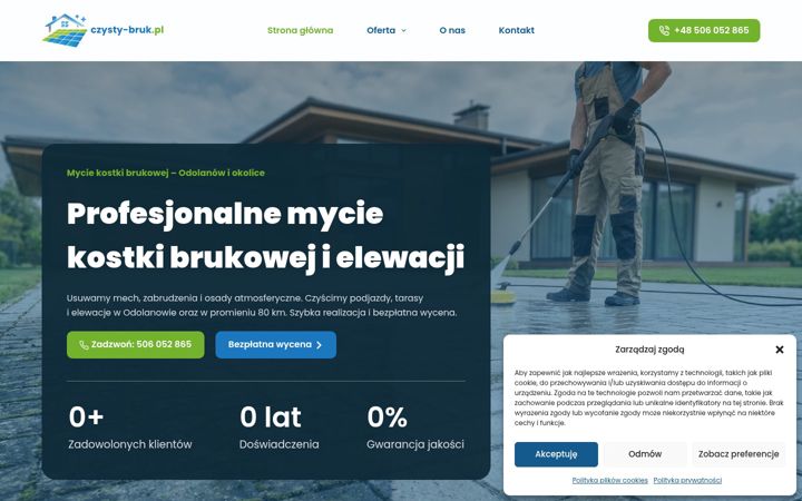 Screenshot of czysty-bruk.pl