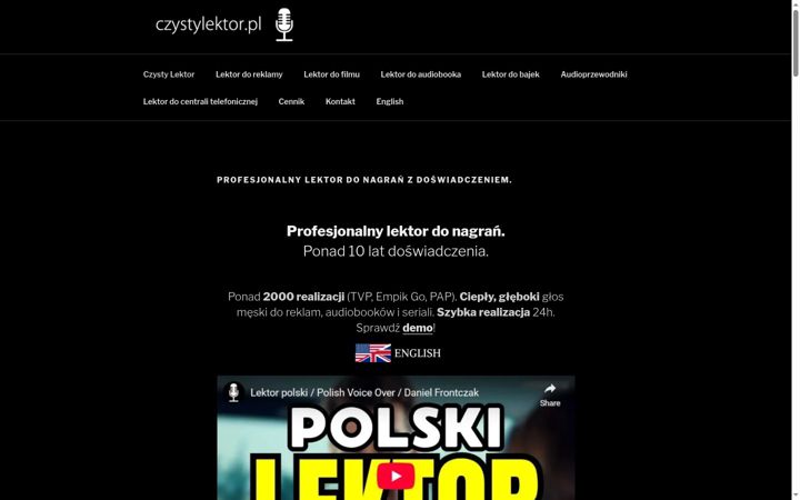 Screenshot of czystylektor.pl