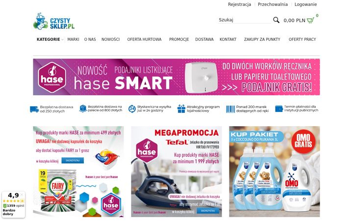 Screenshot of czystysklep.pl