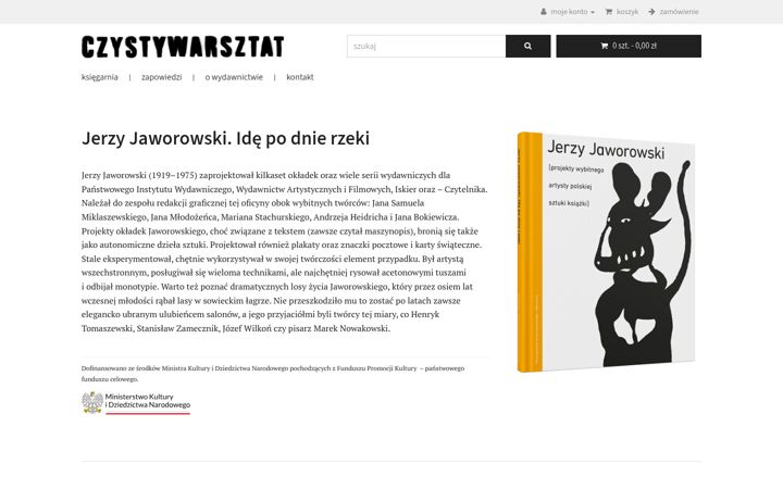 Captură de ecran a czystywarsztat.pl
