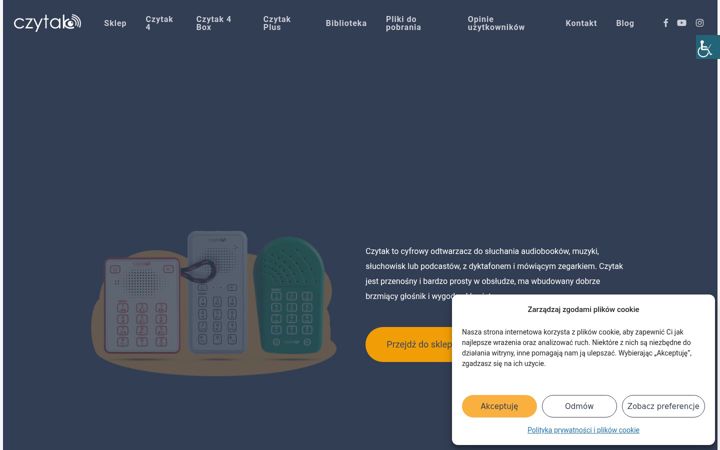 Zrzut ekranu czytak.com.pl