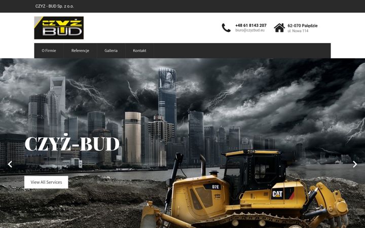 Screenshot of czyzbud.eu
