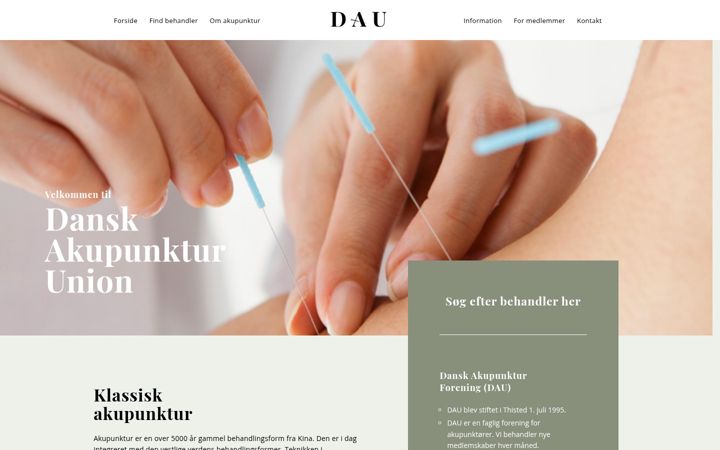 Screenshot von d-a-u.dk