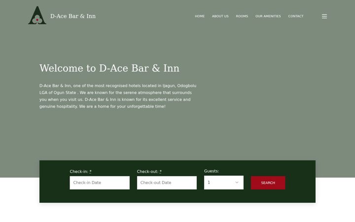 Screenshot of d-aceinn.com