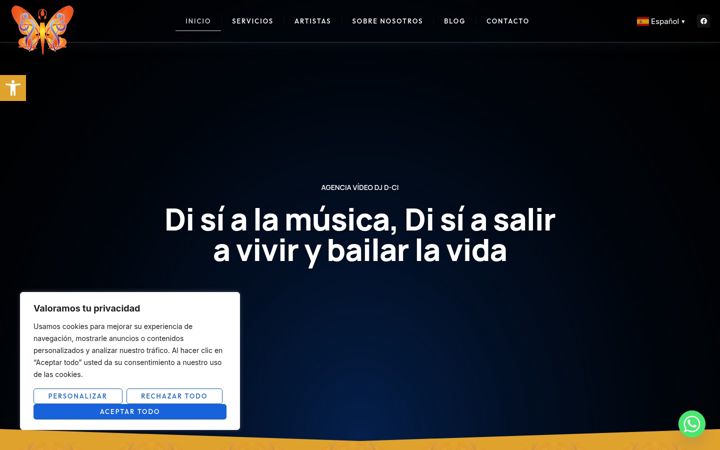 Screenshot of d-ci.com