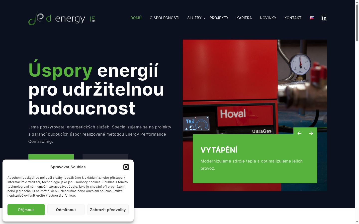 Screenshot van de toestemmingsbanner zoals getoond vóór enige interactie