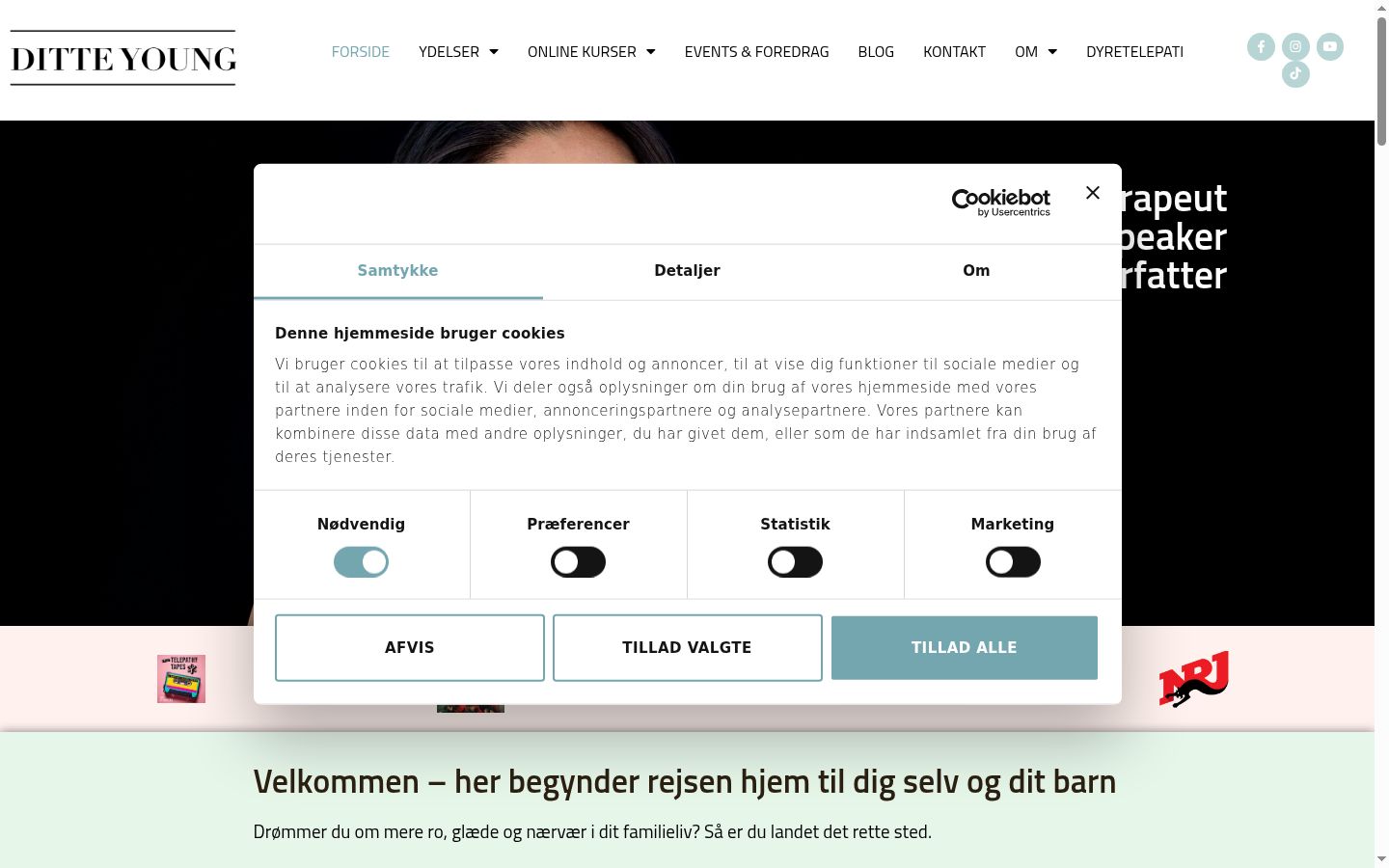 Snímek obrazovky baneru souhlasu zobrazeného před jakoukoli interakcí