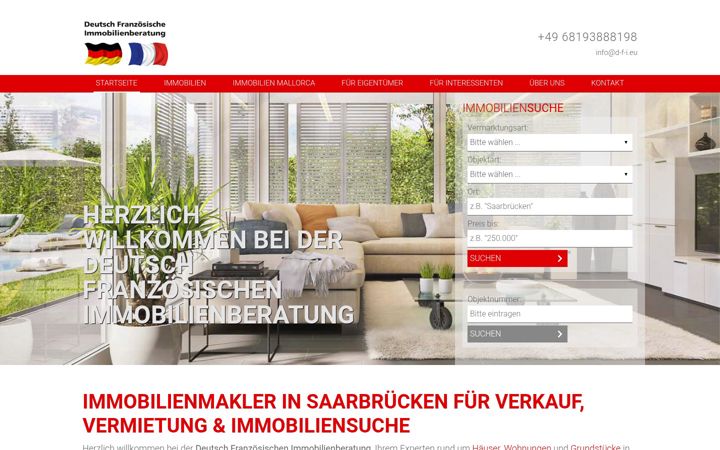 Screenshot of d-f-i.eu