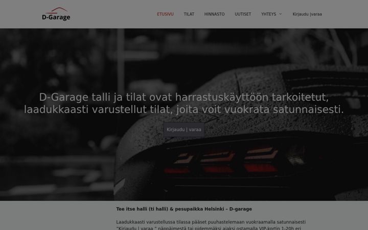 Screenshot di d-garage.fi