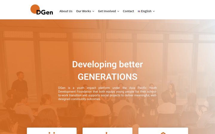 Screenshot of d-generation.org