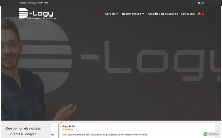 Screenshot of d-logy.com