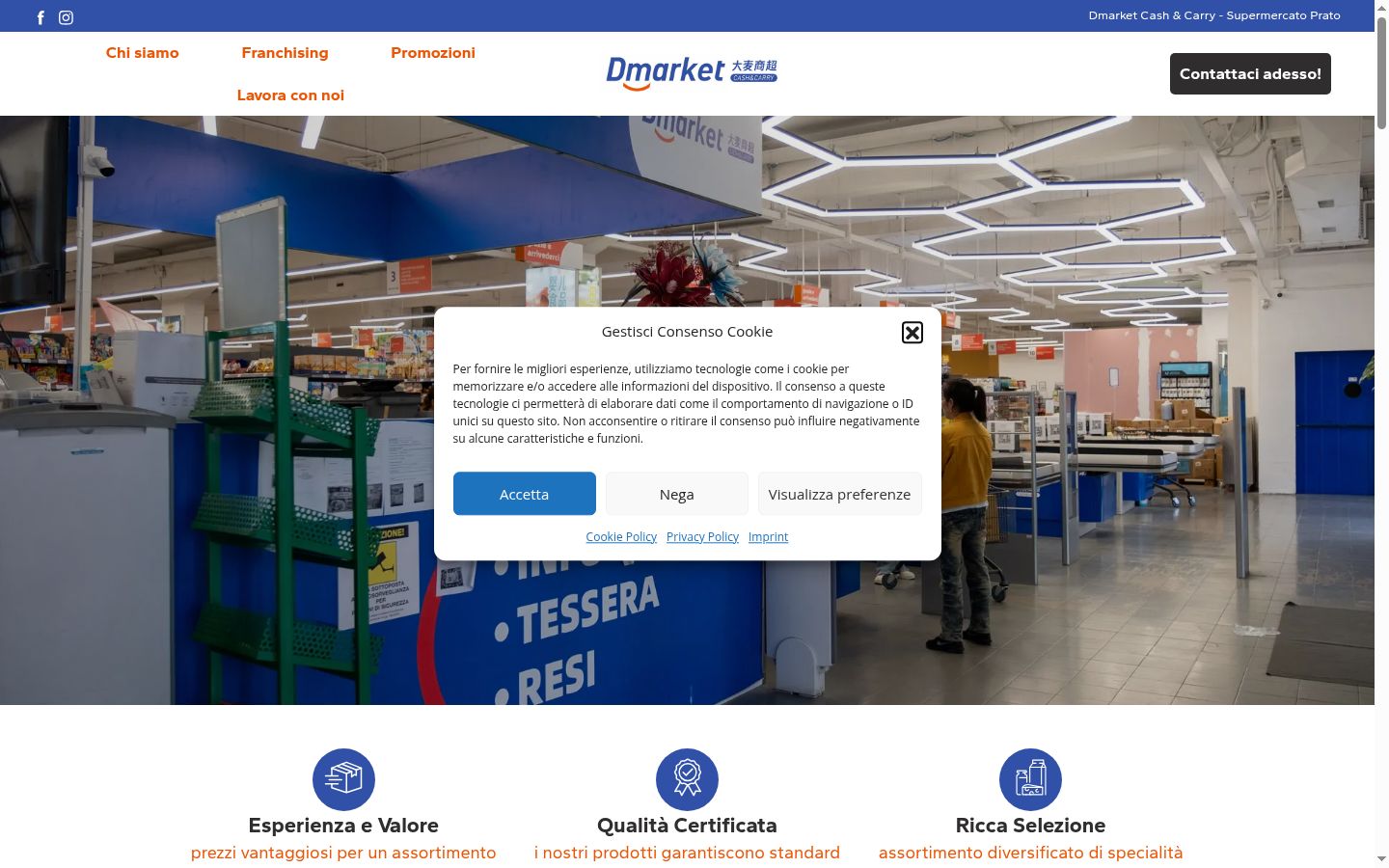 Sutikimo reklamjuostės, rodytos prieš bet kokią sąveiką, ekrano kopija