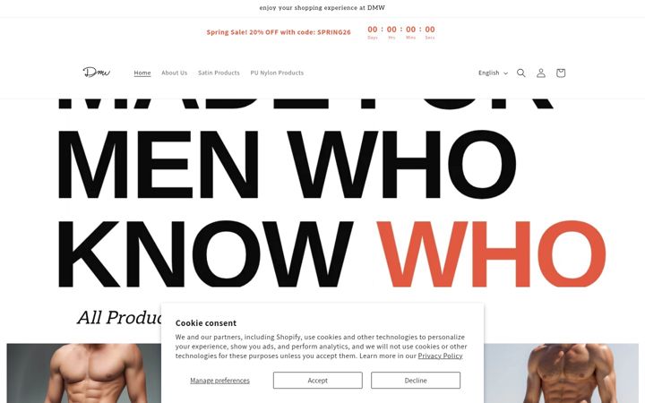 Screenshot of d-modewelt.com
