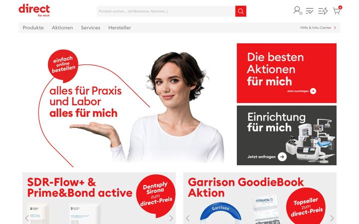 Screenshot of d-rect.com
