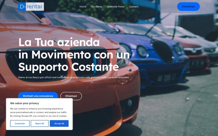 Screenshot of d-rental.it
