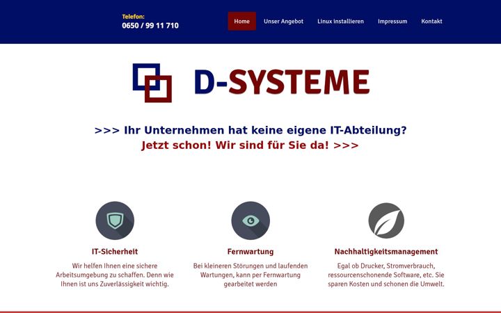 Screenshot of d-systeme.eu