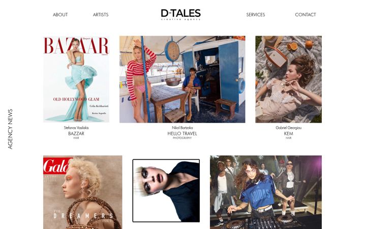 Screenshot of d-tales.gr
