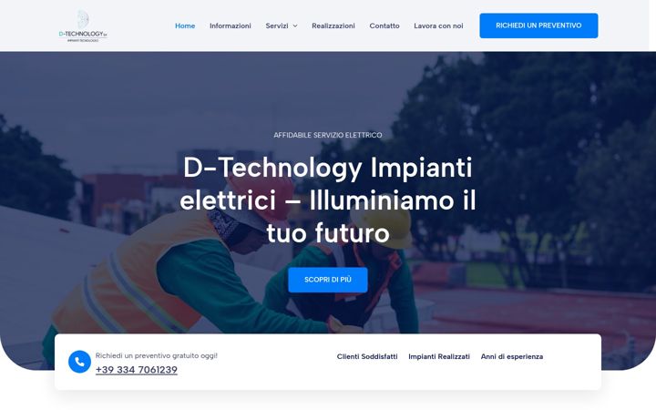 Snímek obrazovky d-technology.it