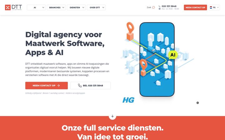 Screenshot of d-tt.nl