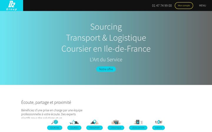 Screenshot of d2-group.fr