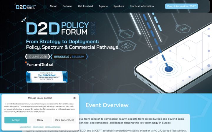 Screenshot of d2dpolicy.eu