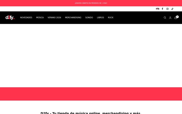Screenshot of d2fy.es