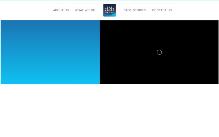 Screenshot of d2h-group.com