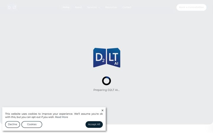 Screenshot of d2ltai.com