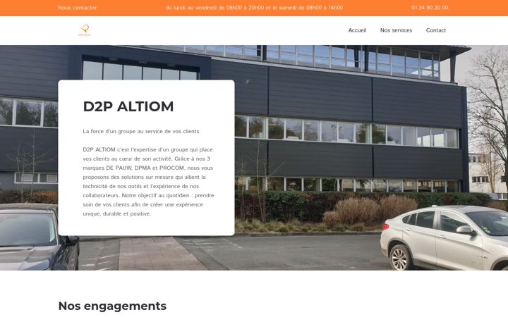 Screenshot of d2paltiom.eu