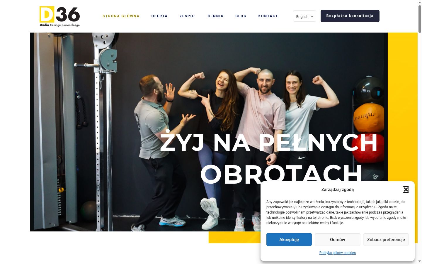 Screenshot van de toestemmingsbanner zoals getoond vóór enige interactie