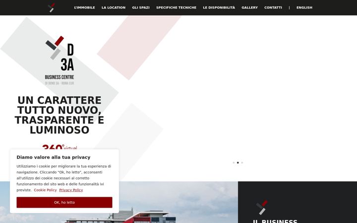 Screenshot of d3a.it