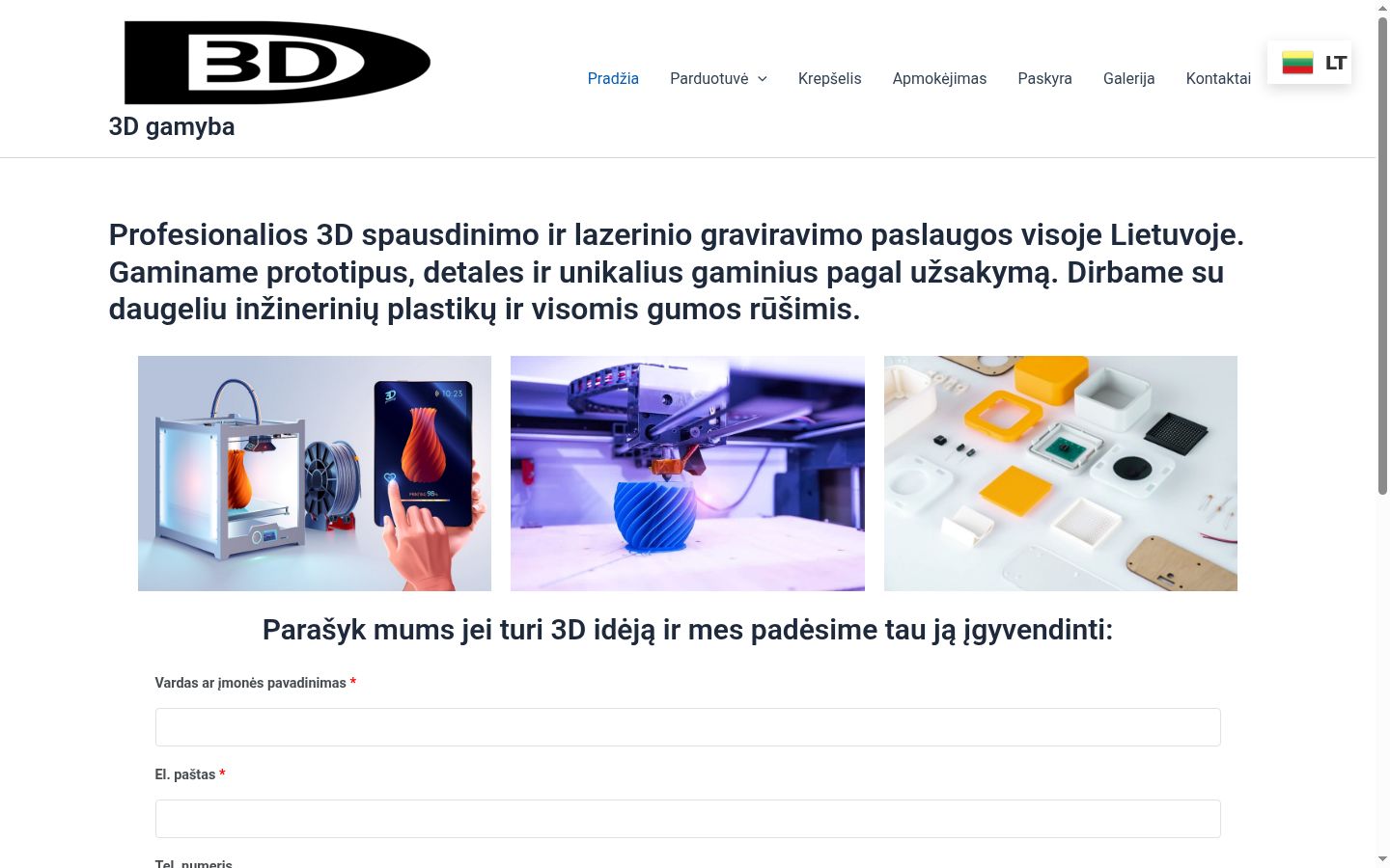 Sutikimo reklamjuostės, rodytos prieš bet kokią sąveiką, ekrano kopija
