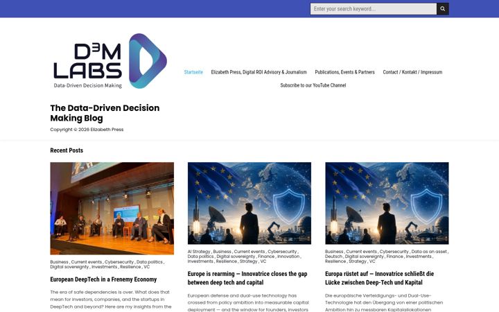 Screenshot of d3mlabs.de
