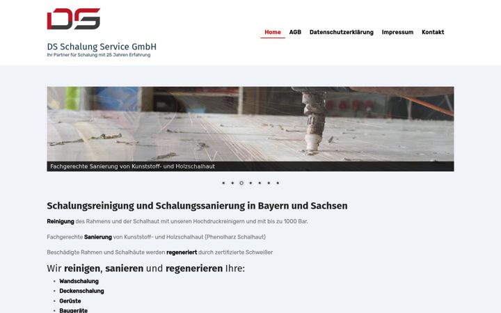Screenshot of d3sgmbh.com
