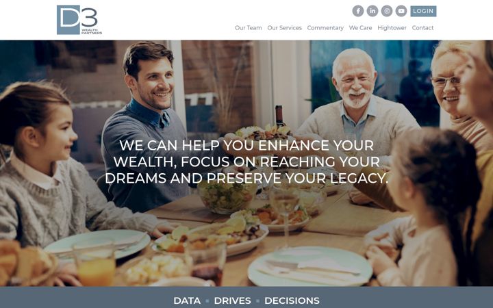 Screenshot of d3wealthpartners.com